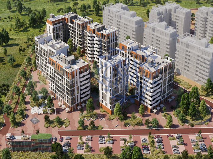 2-к. квартира, 53,5 м², 3/8 эт.