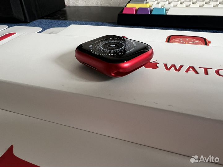Смарт-часы Apple Watch Series 8 41mm Red 100акб