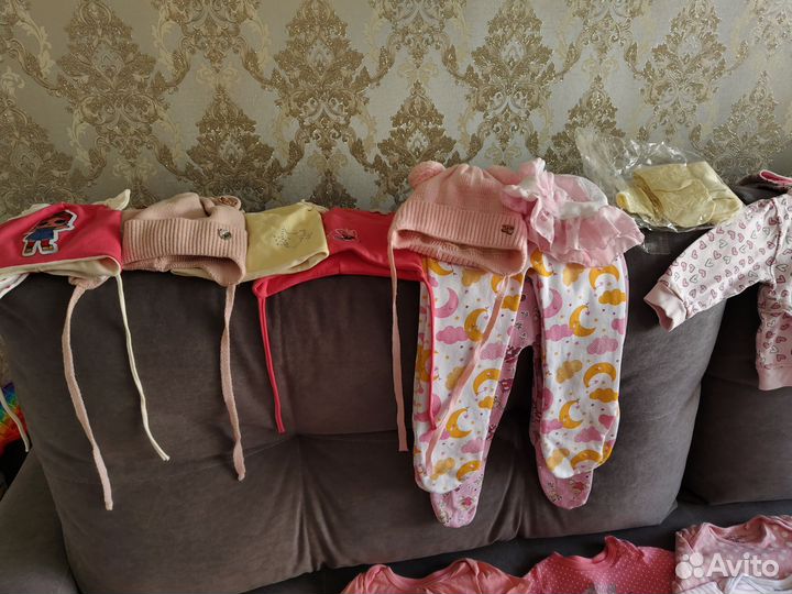 Вещи пакетом на девочку