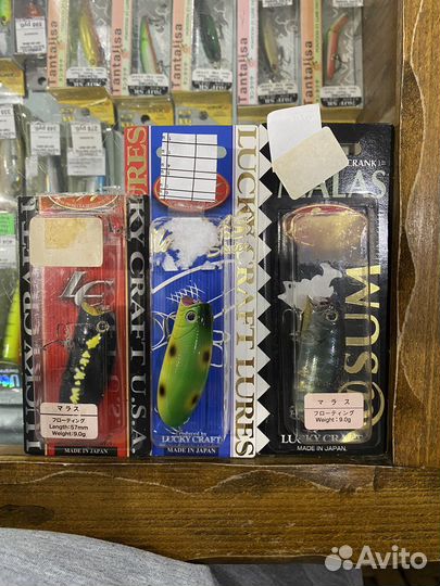 Воблер lucky craft Malas