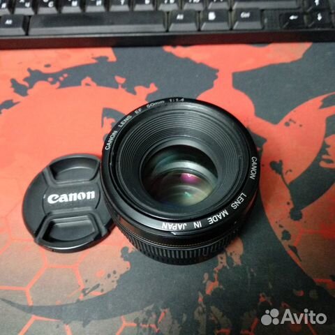 Объектив Canon 50mm 1 4 объявление продам