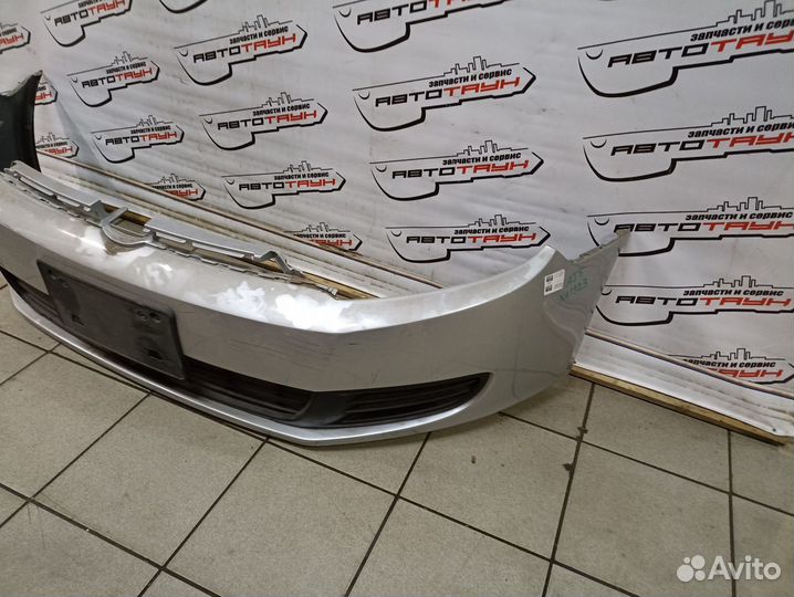 Бампер volkswagen golf AJ5 MK6 1K9807217AG wagon передний серебро, LA7W XA1923Z