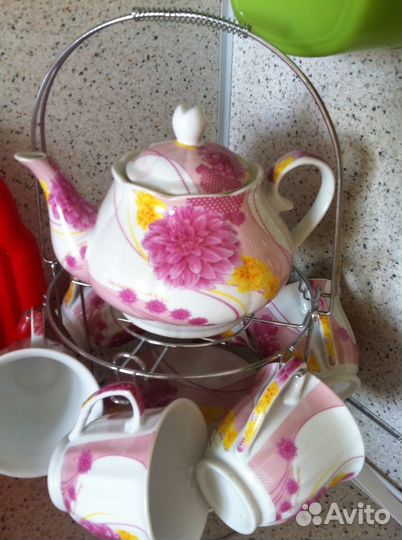 Сервиз новый нарядный