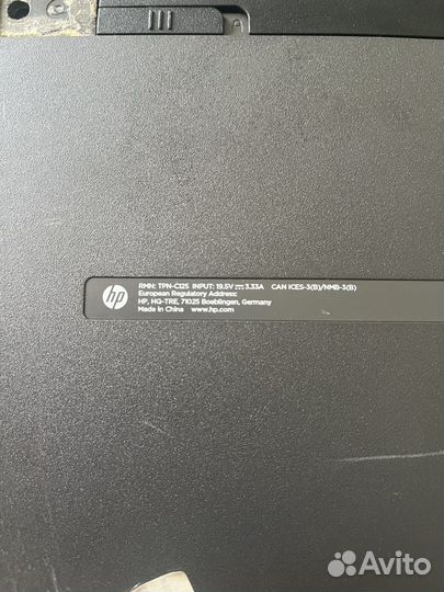 Ноутбук hp