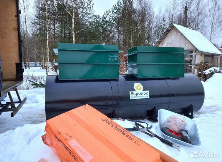 Установка септика под ключ