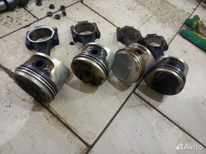 Поршень с шатуном ваз 2114