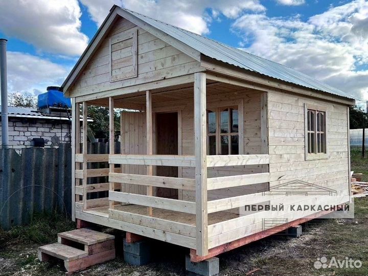 Каркасный теплый дом