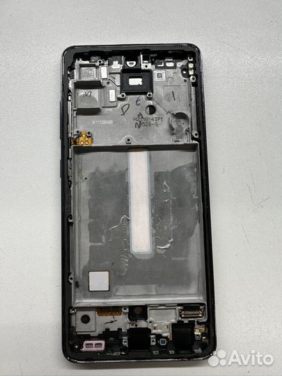 Экран samsung A525, в черной рамке оригинал