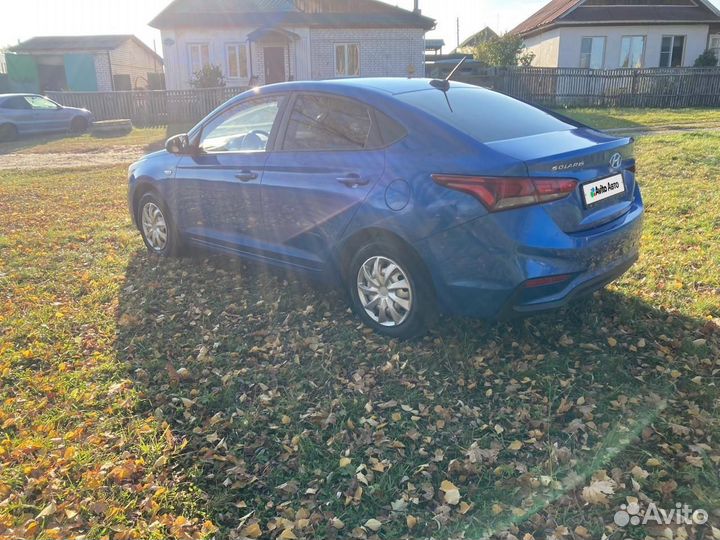 Hyundai Solaris 1.6 МТ, 2018, 57 950 км