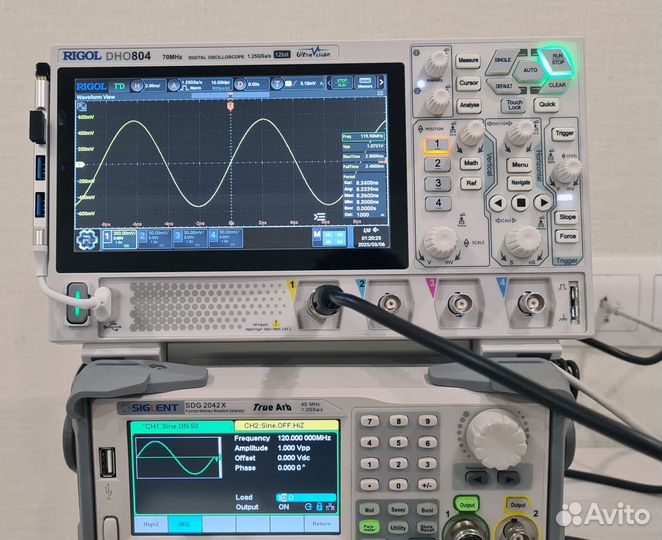 Осциллограф rigol DHO804(824), 200 мгц