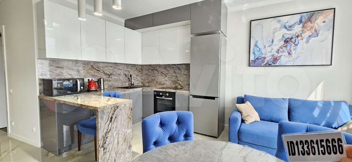 2-к. квартира, 50 м², 4/21 эт.