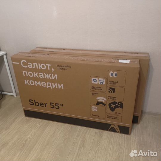 Телевизор смарт 4к uhd 55