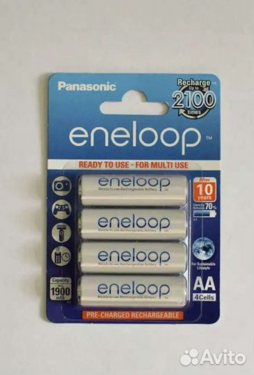 Аккумулятор Panasonic (Eneloop) AA,Япония