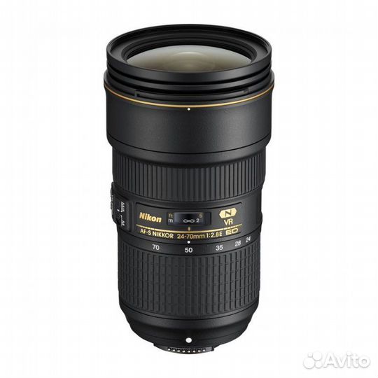 Nikon 24-70mm f/2.8E ED VR AF-S Nikkor новый