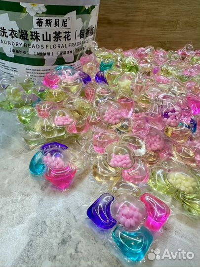 Капсулы для стирки в ведре 100шт