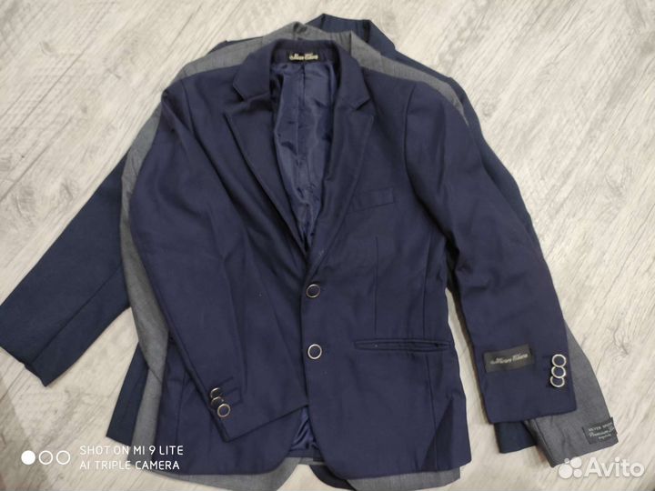 Брюки, рубашки школьные для мальчика 128- 140