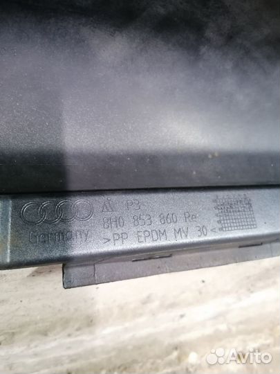 Облицовка порога Audi A4 B6 Cabrio 2005