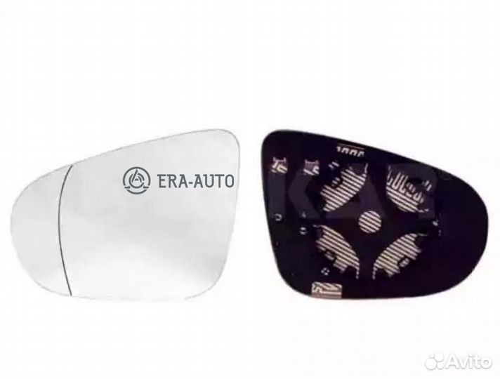 Alkar 6432124 Стекло зеркала VW golf VI 08- выпукл.подогрев.прав