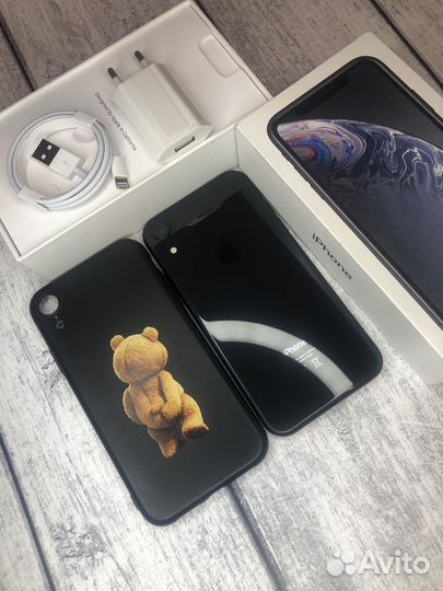 Телефон iPhone Xr 128gb на 2 sim