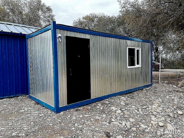 Бытовки утеплённые 6x2.4