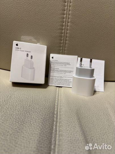 Блок быстрой зарядки iPhone оригинал