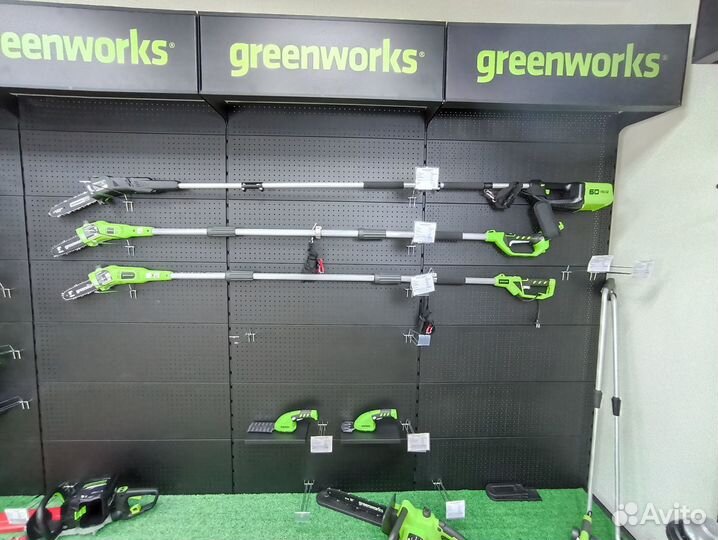 Высоторез Greenworks 60V GD60PS