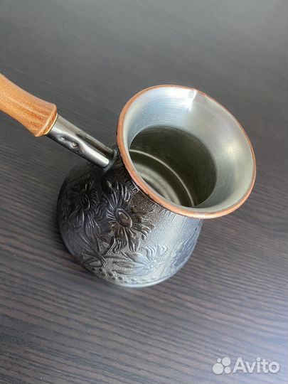 Турка медная джезва