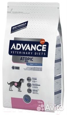 Корм для собак Advance Dog VetDiet Atopic Rabbit&P