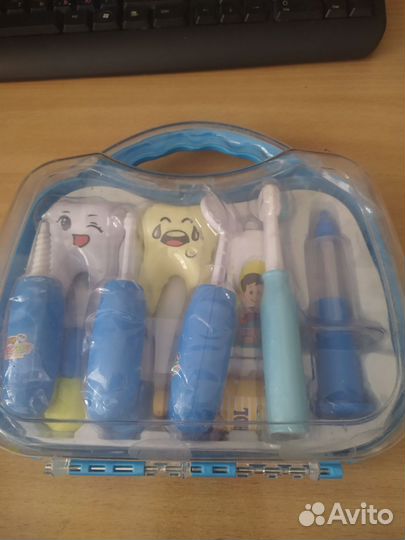 Набор для игры в доктора больничка лечение зубов