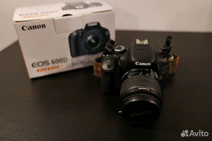 Canon EOS 600d kit 18-55