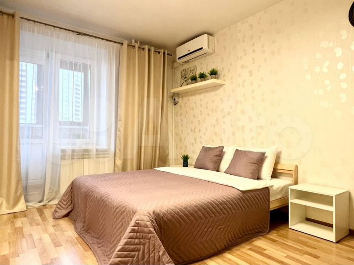 Квартира-студия, 33 м², 2 кровати