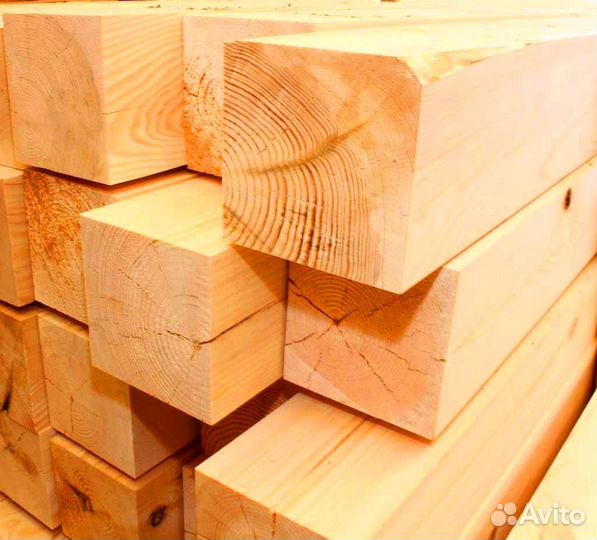 Брус камерной сушки сосна, от производителя