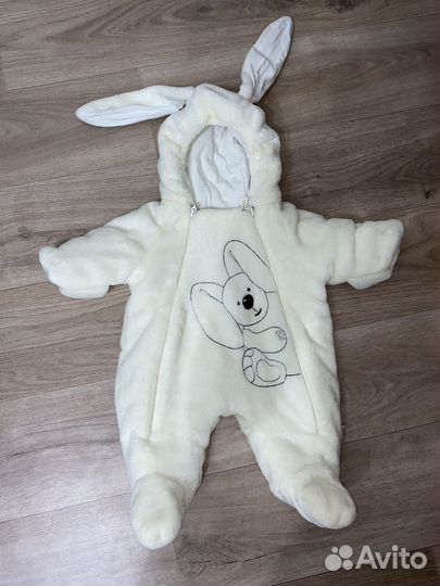 Комбинезон для новорожденного утепленный