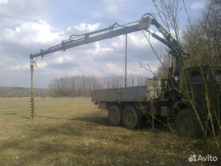 Бурение под фундамент, забор, опоры лэп