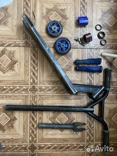 Детали на трюковой самокат