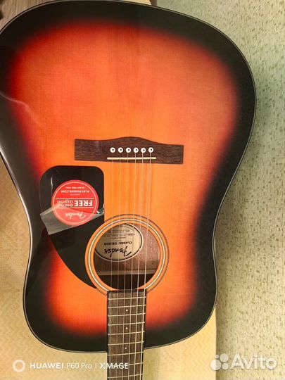 Акустическая гитара fender cd 60 Dread V3 DS/SB