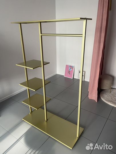 Стеллаж разборный металлический