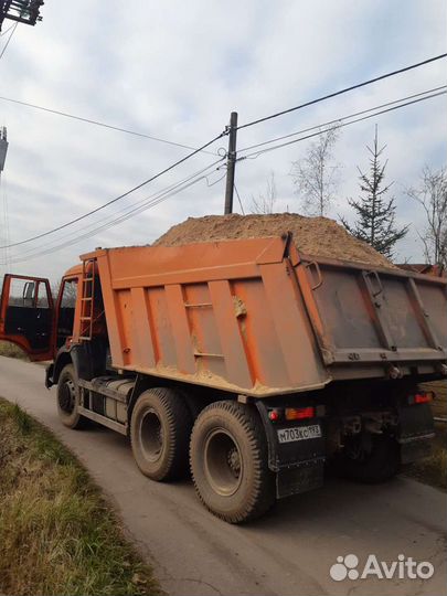 Песок Щебень