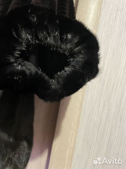 Шуба лама, песец