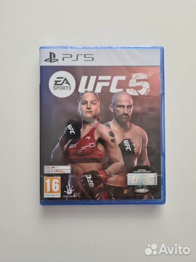 Ufc 5 ps5 (новый диск)