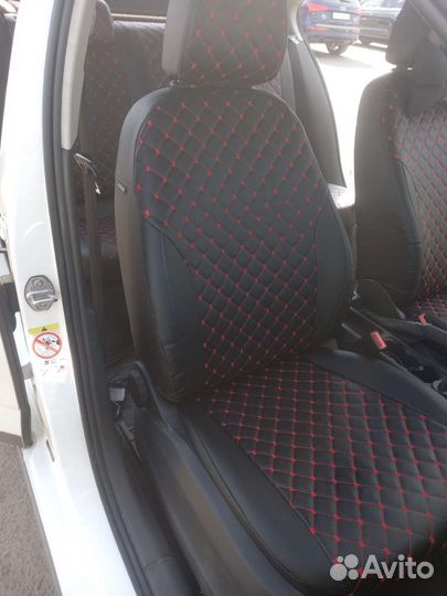 Чехлы на авто установка