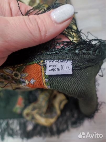 Павлопасадкий платок, юбка и палантин