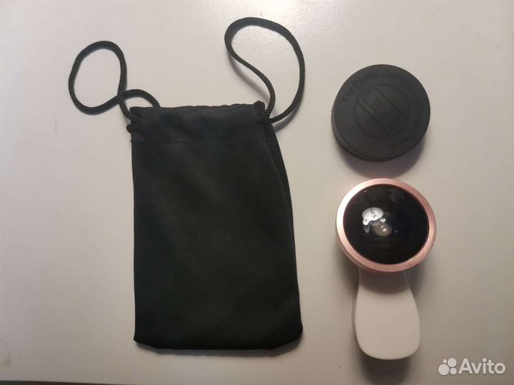 Объектив fish eye (рыбий глаз) для телефона