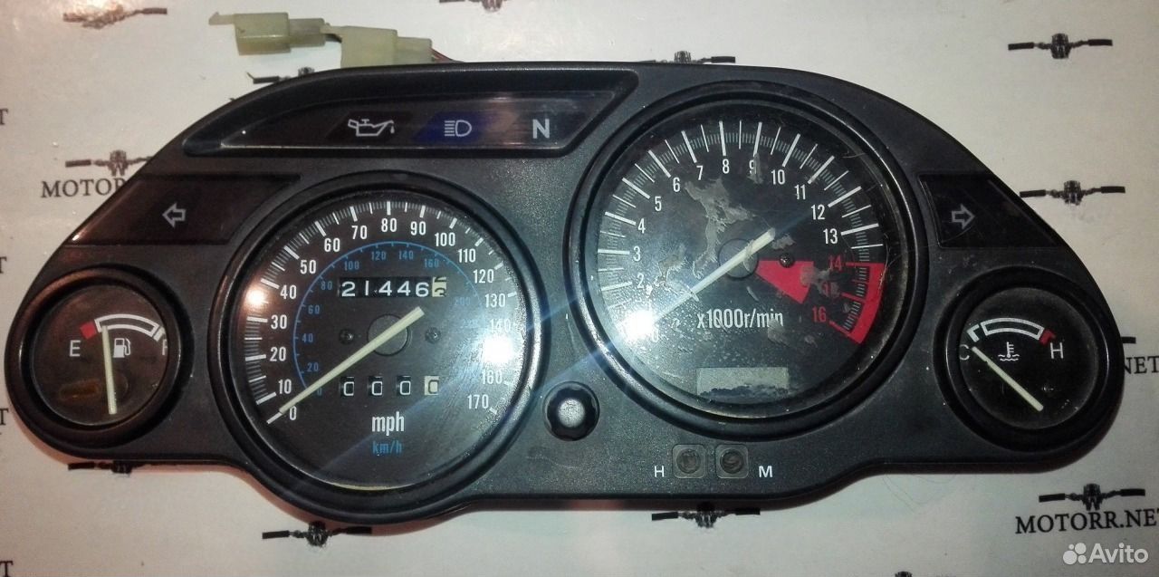 Приборная панель на мотоцикл zx6 00-08