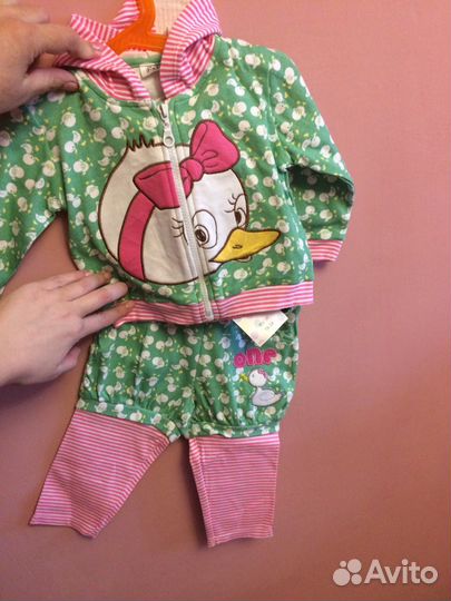 Костюм для девочки 18-24 мес