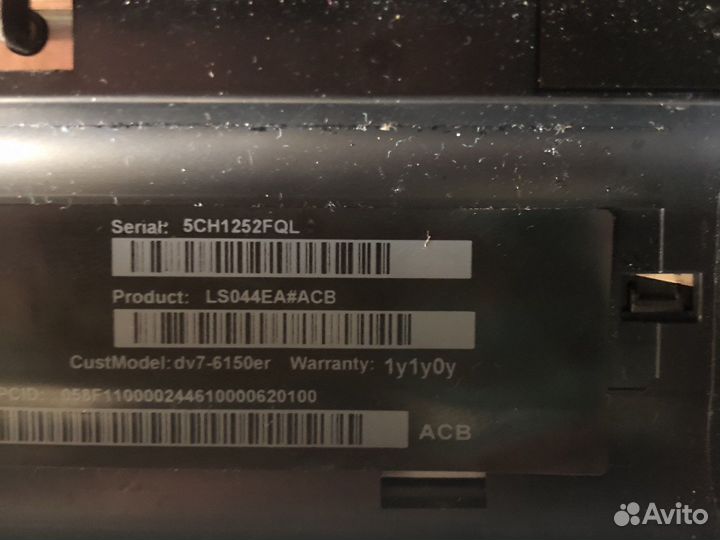 Ноутбук hp pavilion dv7