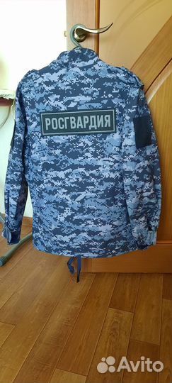 Форма росгвардии синяя точка