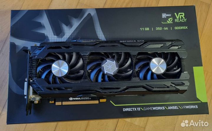 Видеокарта geforce gtx 1080 ti ichill x3