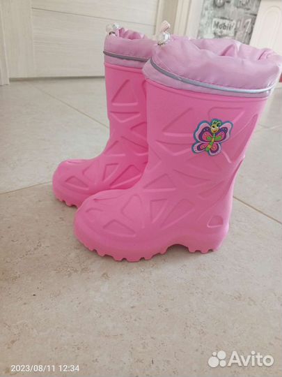 Сапоги резиновые из эва