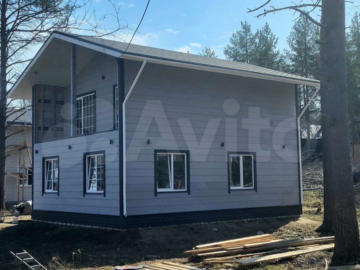 Дом 140 м² на участке 7,5 сот.